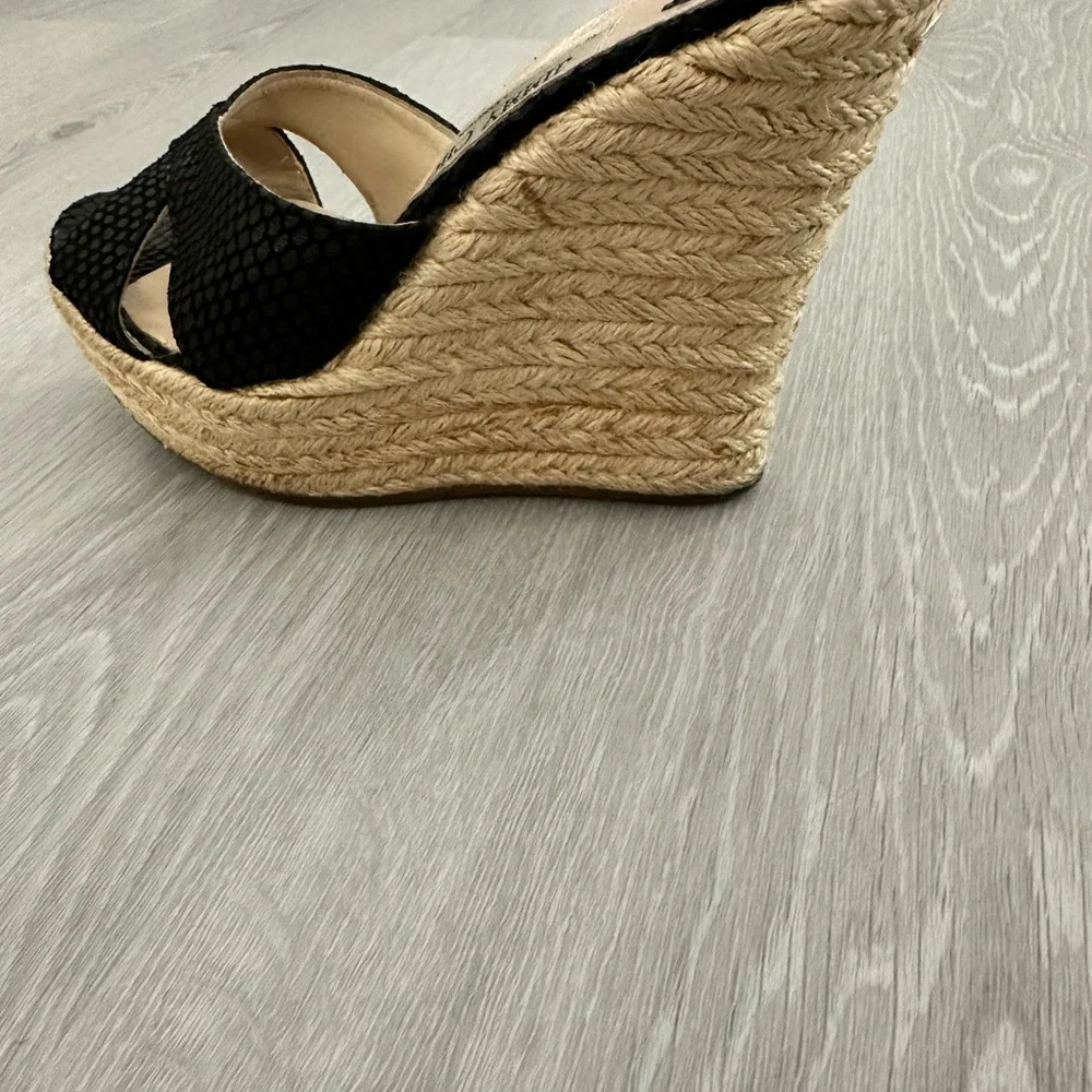 Jimmy Choo Python Platform Wedges - Picture 9 of 12